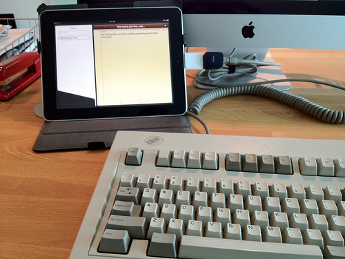 iPad and Clacky